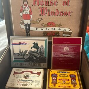 Vintage Cigarette Box Collection